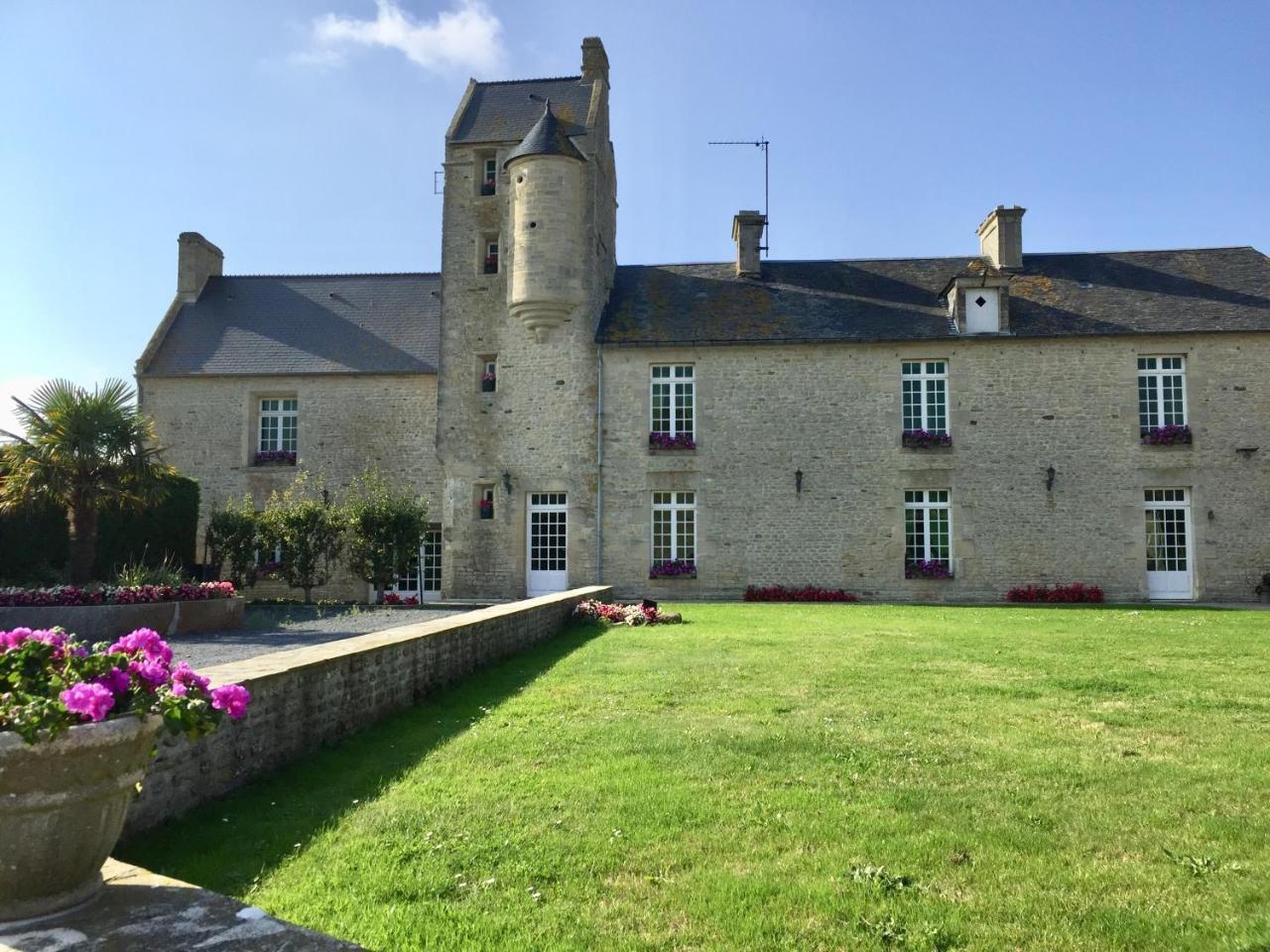 Grand Gite De La Ferme De La Tourelle Longues-sur-Mer Exteriör bild